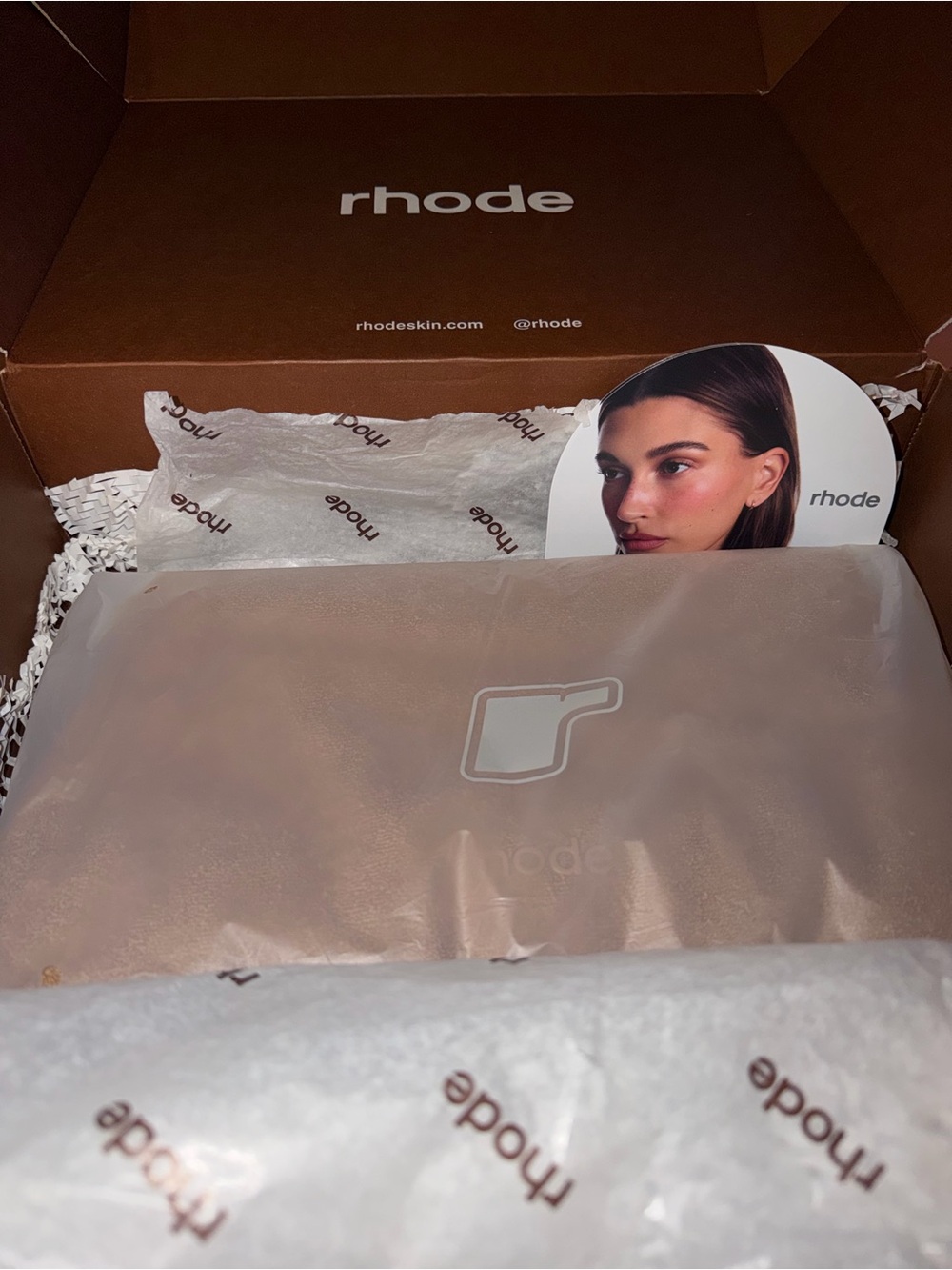 rhode summer limited edition terry bag skincare & makeup pouch NEW